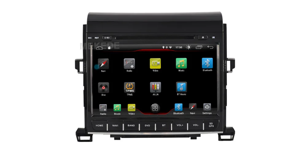 MEKEDE Android 9,0 Автомобильный DVD плеер для Toyota ALPHARD 2009 2010 2011- 2Din Аудио мультимедийный плеер gps Navi Uni