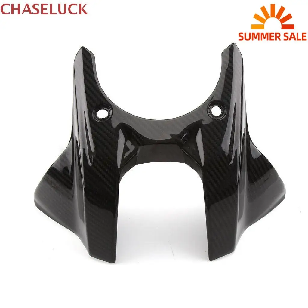 

Real Carbon Fiber For Honda CB650R 2019 Front Fuel Gas Tank Cover Fairing Kits Guard Protective CB 650R Motorcycle Accessories