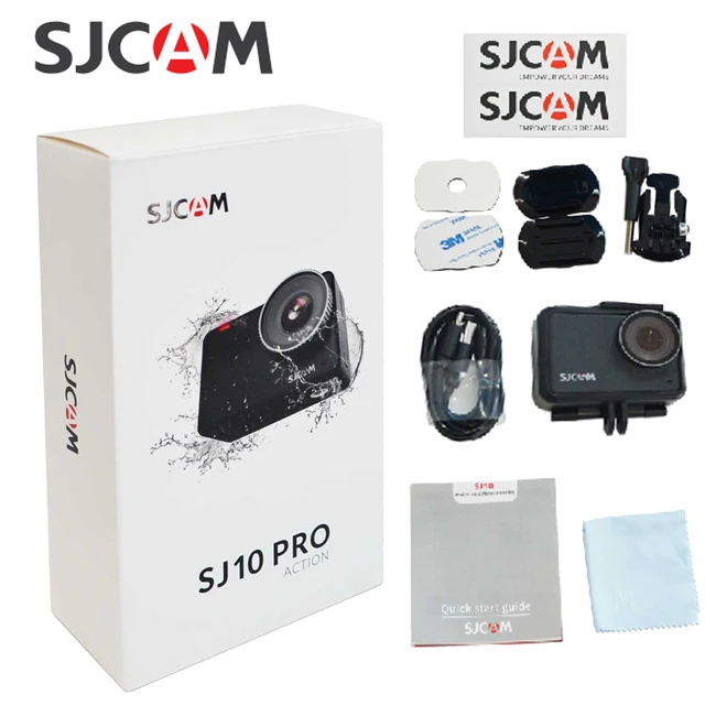 SJCAM SJ10 Pro Gyro EIS Supersmooth 4K 60FPS WiFi Remote Action Camera 1300mAh Battery Ambarella H22 Chip 10m Body Waterproof DV 6