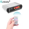 KEBIDU 12V MP3 WMA Bluetooth Decoder Board with Aluminum Shell Box Support USB/TF/FM Audio Module Call Recording Color Screen ► Photo 1/6