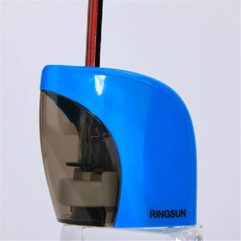 Pencil Sharpener Electric Automatic Touch Battery Personal Home Office School Stationery (1)