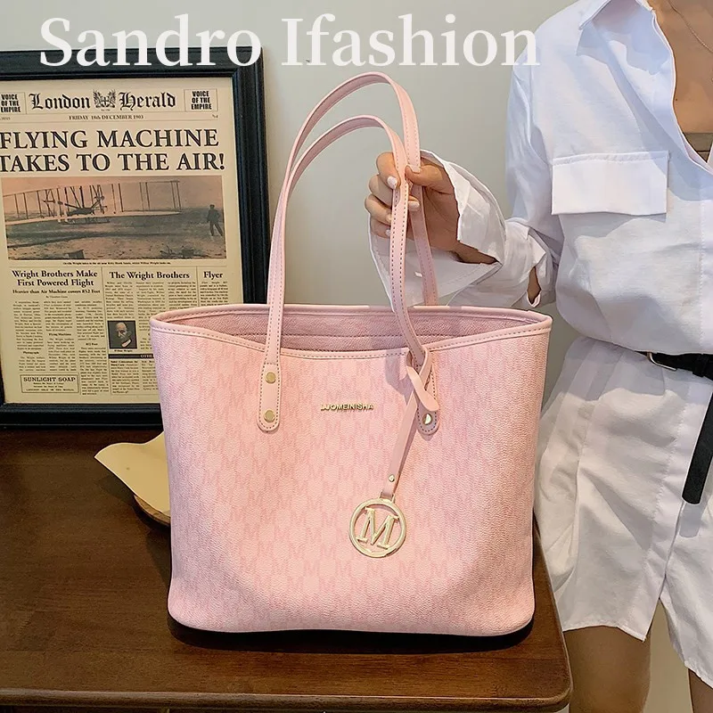 Summer High Quality Leather Fashion Large-capacity One-shoulder Armpit Women's Bag Work Student Travel Female Retro Handbag Tote