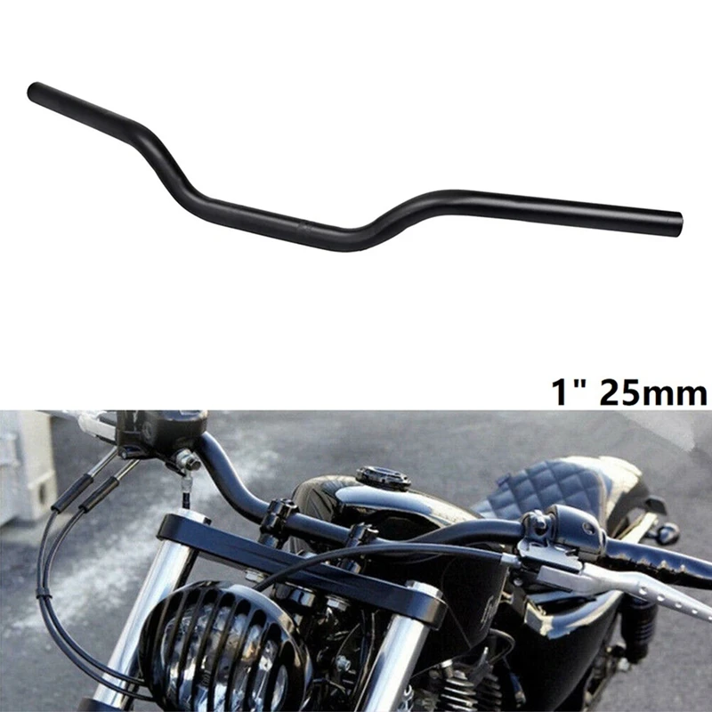 Мотоцикл 1 дюйм 25 мм трекер руль тяги для Sportster XL 883 1200 матовый черный |