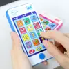 Mobile Phone Toy Baby English Russian Language Music Machine Kid Early Education Toys Simulation Mobile Children's Learning 1
