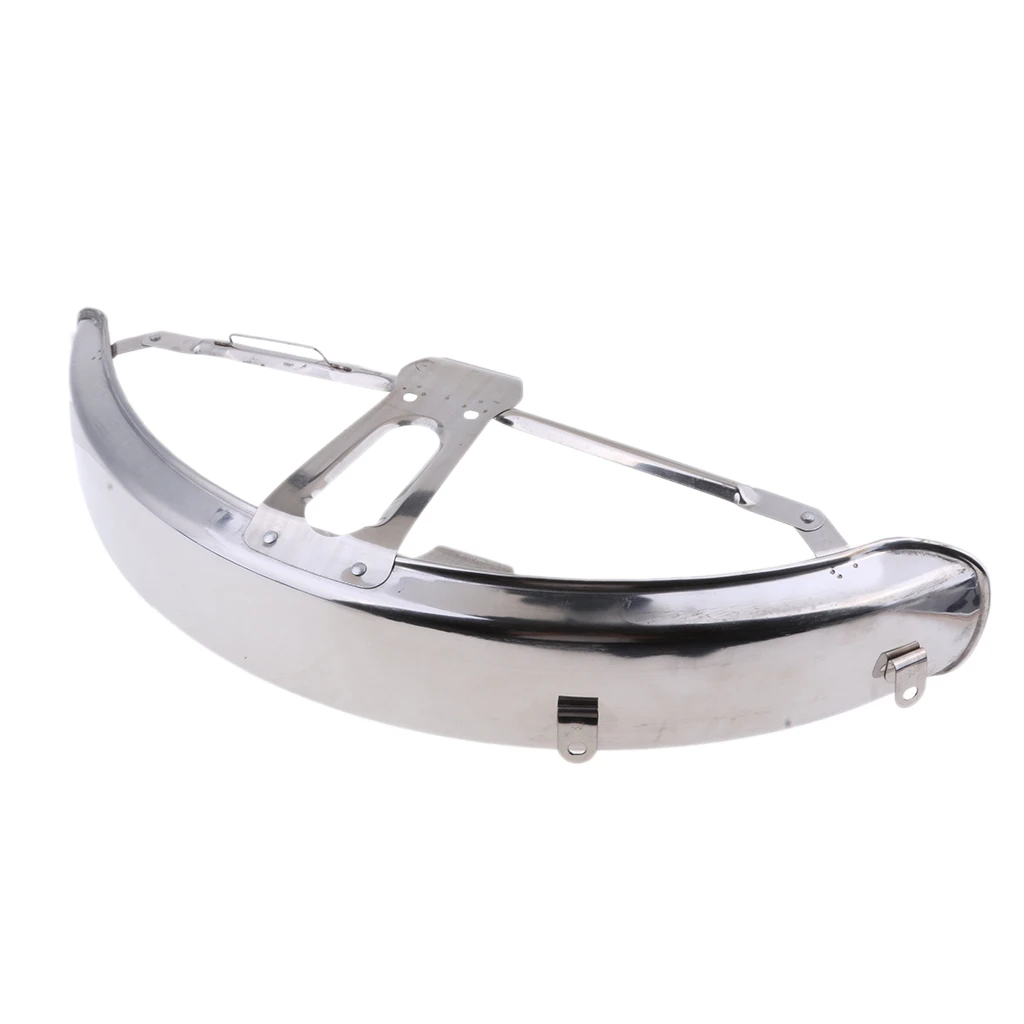 Front Fender Mudguard Direct Replacement Metal Steel For JH70  Chrome