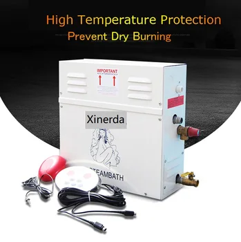 

3KW/4.5KW Steam Generator Sauna Steam Bath Machine For Home Sauna Room SPA Fumigation Machine 220V/380V With Digital Controller