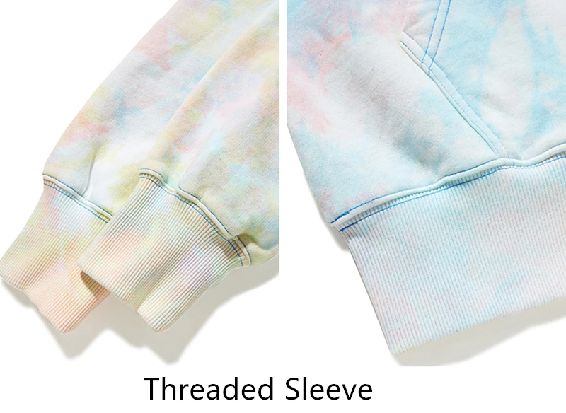 Cooo Coll 19fw men hoodies Graffiti art streetwear women letter fashion New Tie dyeing loose tops winter harajuku sweatshirt
