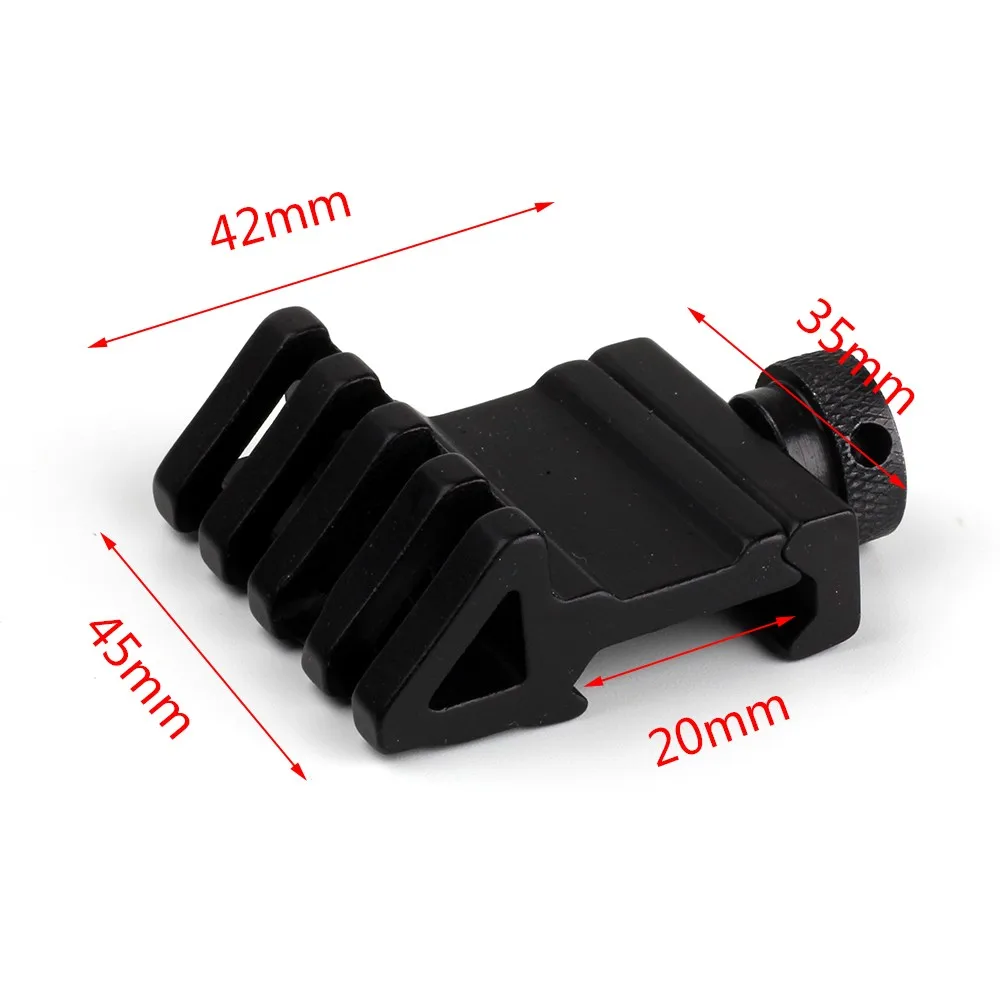 Охотничьи аксессуары ohhunt 4 слота 45 градусов офсетная сторона 20 мм крепление