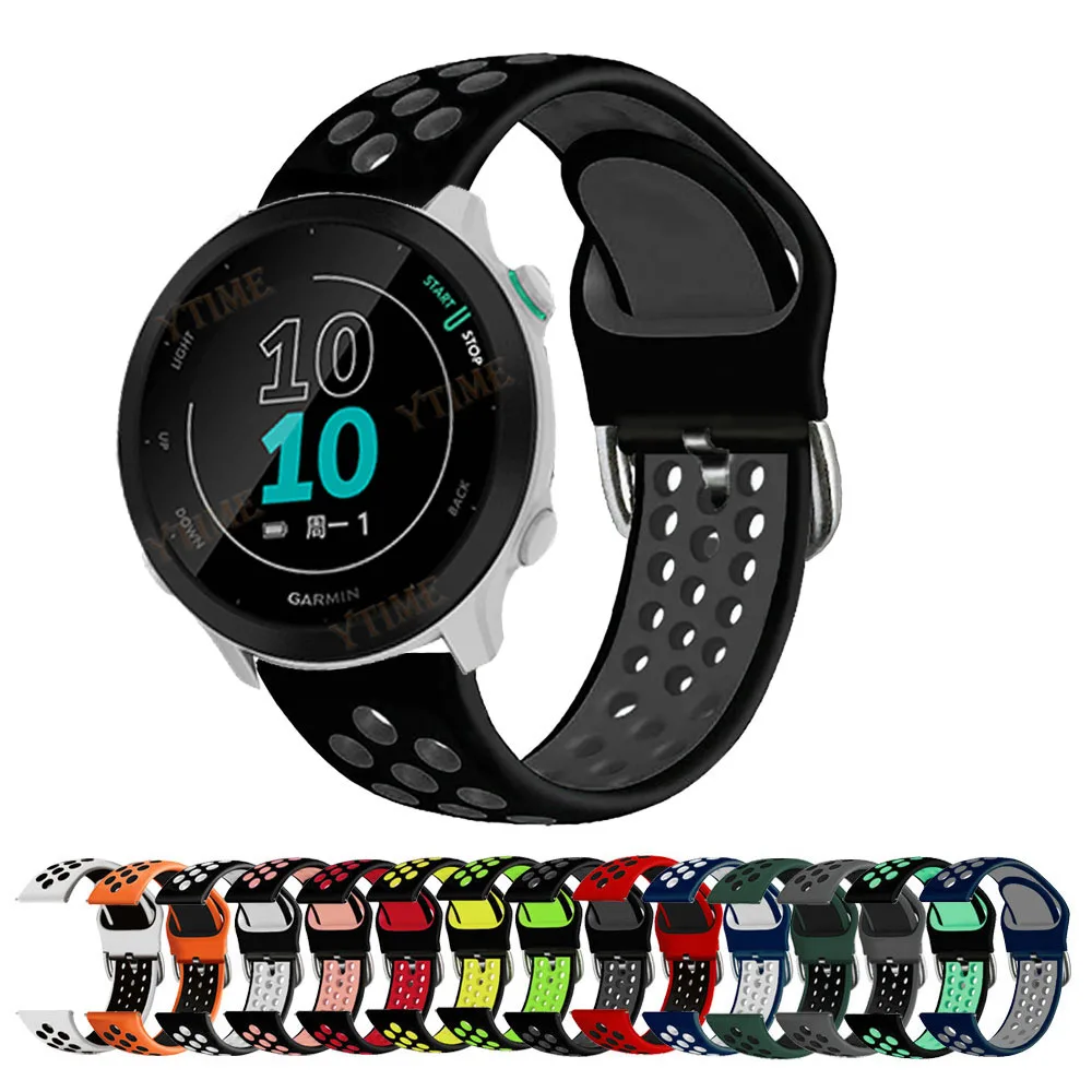 Silicone Strap For Garmin Vivoactive 3 4 Music Watchband For Garmin