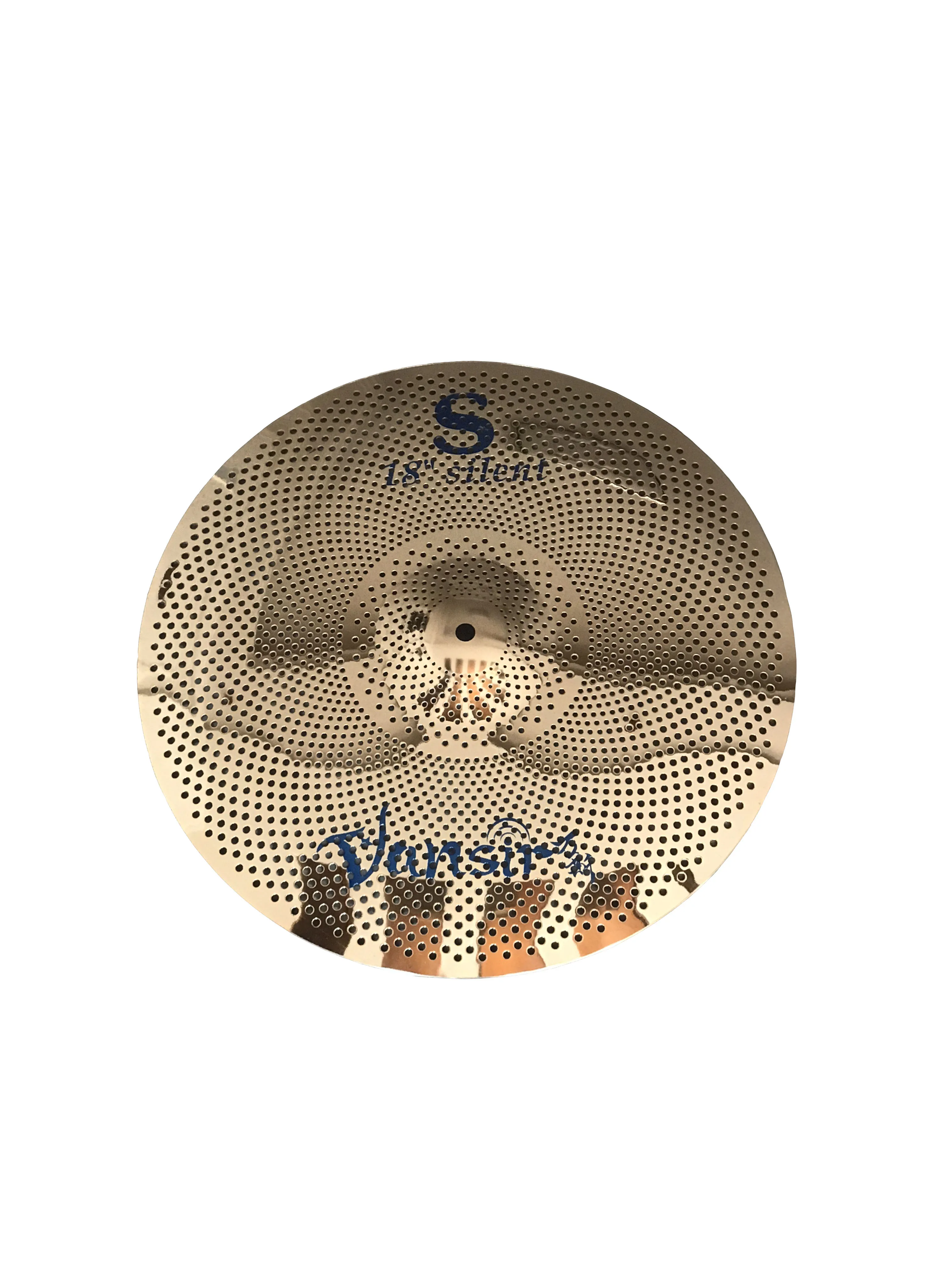 Vansir Big Full Cymbal Set Silver color Polishing Mute 8&ldquo;/10&ldquo;12&rdquo;/16&ldquo;/2*18&ldquo;/20&rdquo;/13&ldquo;HH/14"HH/16"CHINA/2*18"CHINA/3BAG