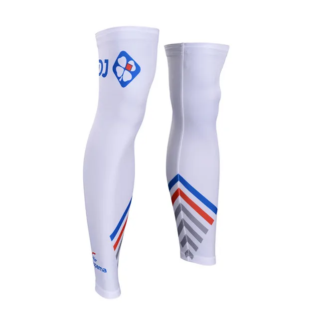 Синий GROUPAMA FDJ мужские про команды Велоспорт гетры дышащие, для активного отдыха и спорта MTB велосипед гетры одна пара - Цвет: Синий