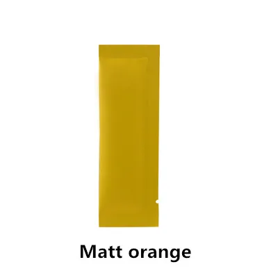 Matte Orange 300 шт./лот, пакет для упаковки кофе, порошка, муки, алюминиевой фольги - Цвет: Matte Orange