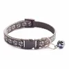 Grey cat collar