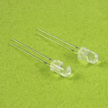 100 шт./5 мм белые волосы зеленая Световая трубка супер яркий светодиодный светоизлучающий зеленый свет трубка зеленый светодиодный белый синий красный желтый зеленый