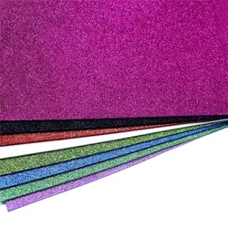 Glitter Foam Paper Spong Paper Diy Craft Manual Paper-Cut Scrapbook Paper Kindergarten Decorations Supplies 20X30 Cm 10 Pcs/Bag