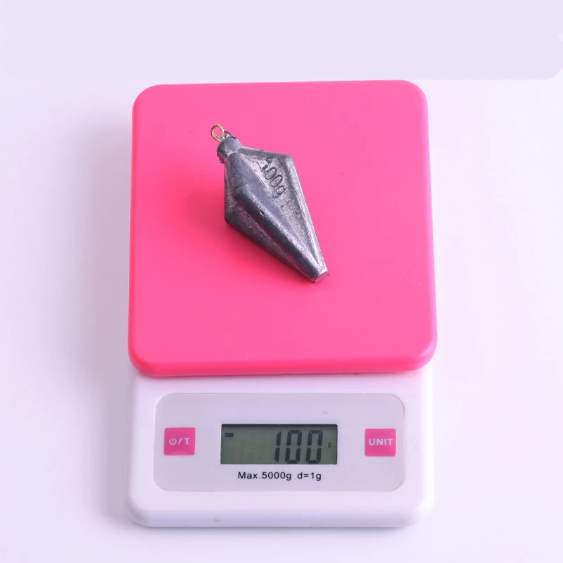 Fishing Counterweight Sinker Fishing Accessories Fishing Tools Fishing Tool Fishing Tackle 1PC 10g-150g Lead Sinkers Four Corners Lead Weight