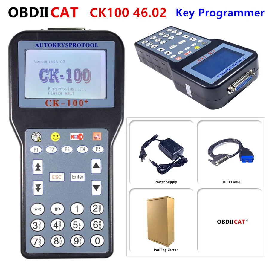 Большая Акция авто ключ программатор инструмент CK100 v99 99 v46 02 Silca SBB CK 100|auto key