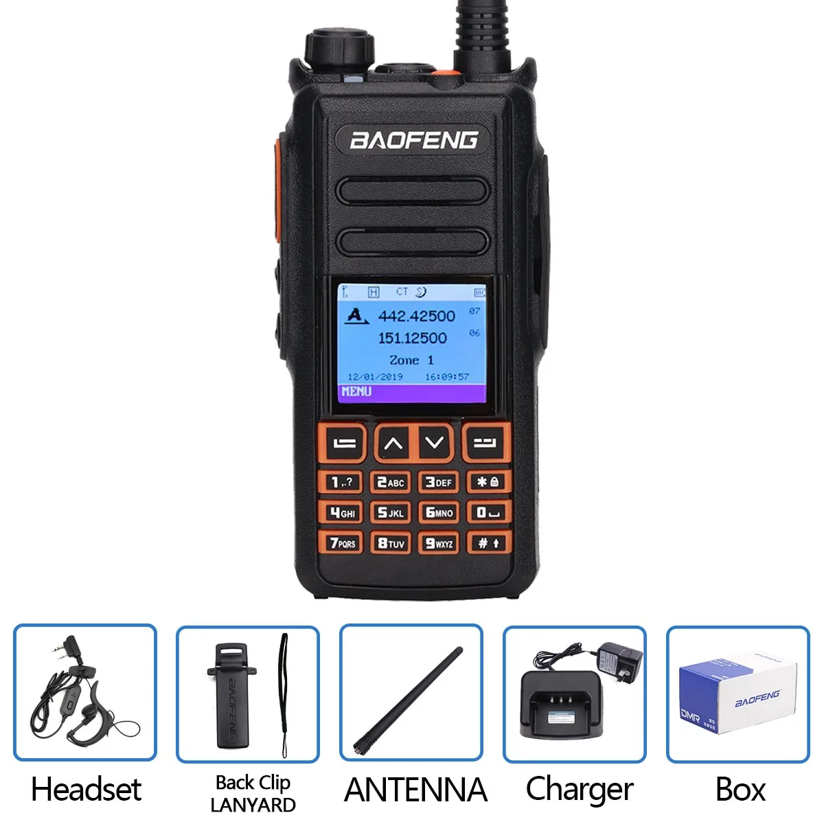 radio walkie talkie 2022 Baofeng DM-X GPS Walkie Talkie Dual Time Slot DMR Digital/Analog DMR Repeater Upgrade of DM-1801 DM-1701 DM-1702 Radio long range walkie talkies 1000 miles Walkie Talkie