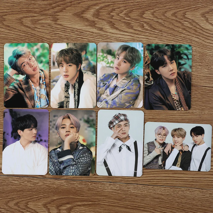 Южно-корейские группы K-POP Bangtan Boys плакат LOVE Yourself фото карты ломо HD Фотокарта