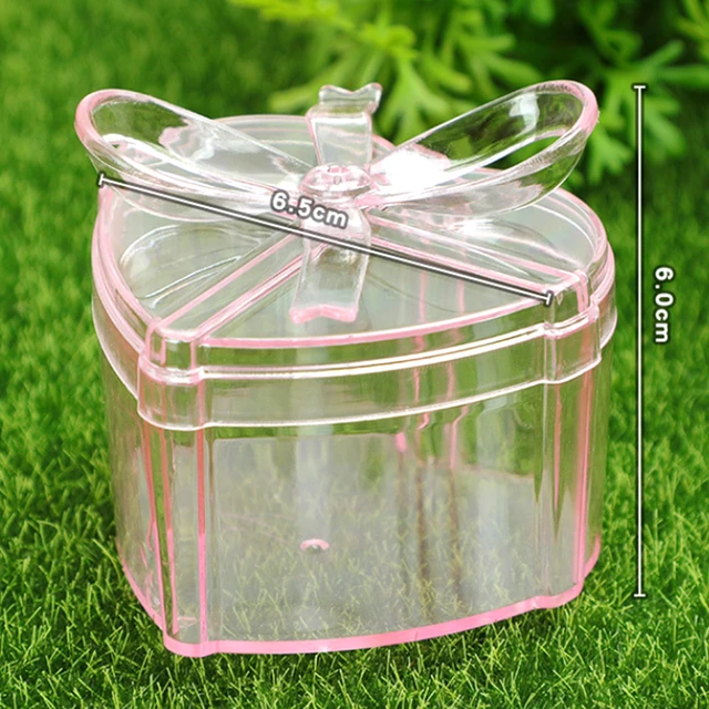 Round Plastic Candy Container