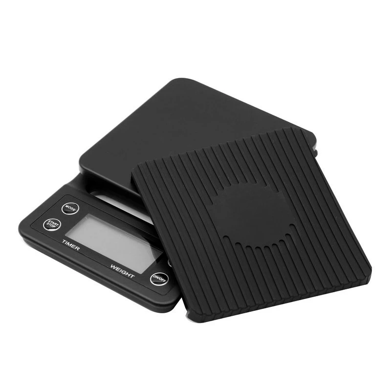 

Digital Coffee Scale with Timer Kitchen Food Scale for Cooking Baking Electronic Weighing Jewelry Scale LCD Green Backlit