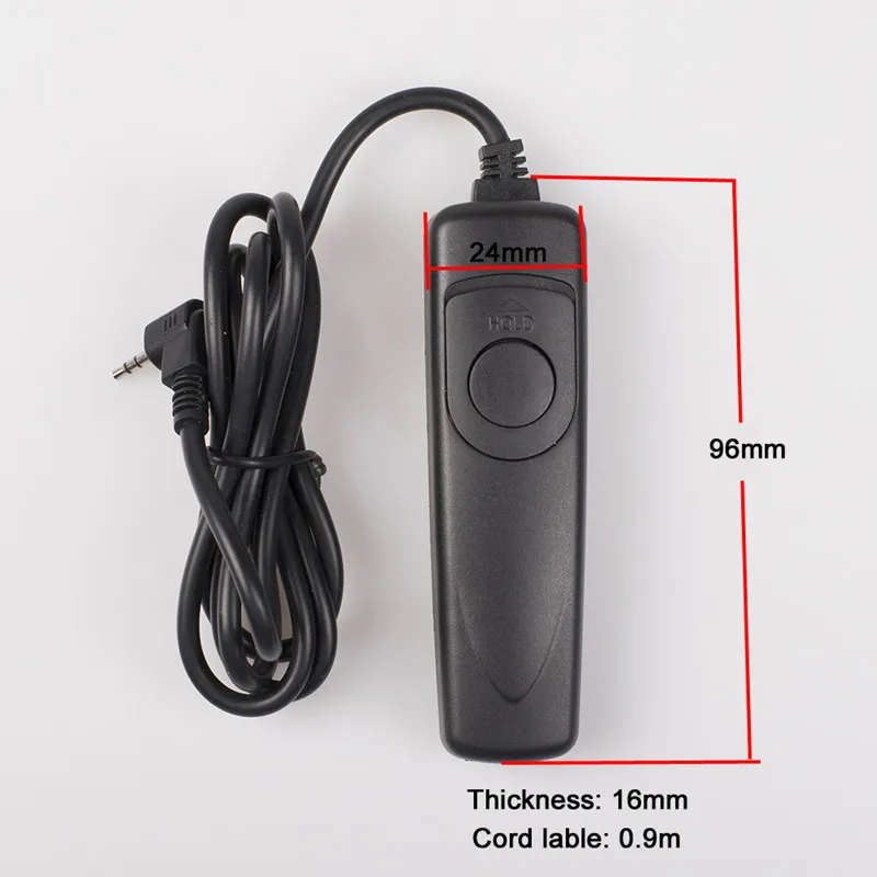 RS-60E3 Shutter Release Remote Control Cord for Canon 1300D 1100D 1200D 100D 350D 550D 650D 750D Pentax K200D K100D K110D
