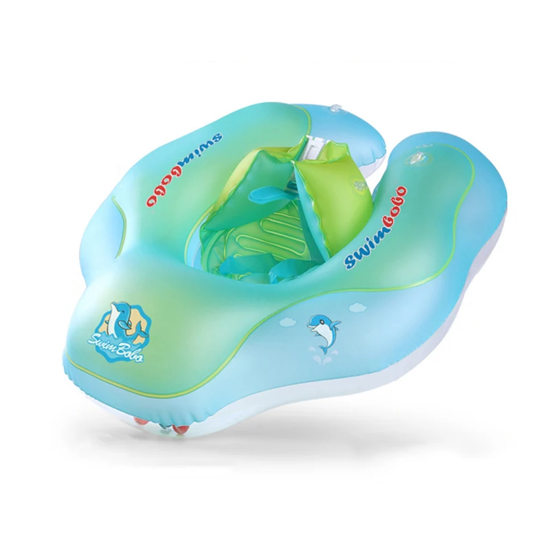Baby Inflatable Swimming Ring Infant Neck Ring Float Swim Circle Safety 0-3Y Kids Bathing Bed Water Fun Pools Toy Accessories