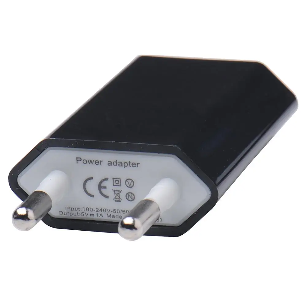 Европейский USB Зарядное устройство адаптер для путешествий универсальный