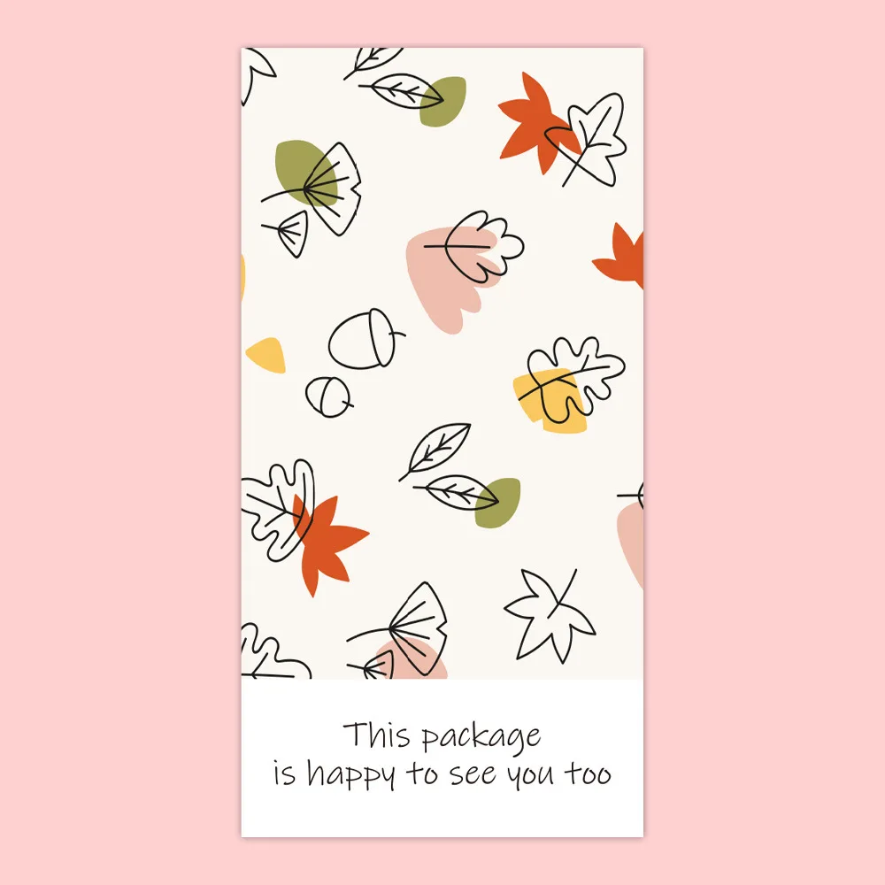 10-50 teile/paket Geschenk Box Versiegelt Aufkleber Blümchen Recta Ngular Aufkleber Verpackung Liefert 5*8cm Aufkleber Beschichtet papier Label – Detail 13