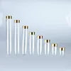 2PCS 15/30/40/50/60/80/100/110ml Glass Bottles Vials Jars with Red/Silver/Blue/Green/Gold Color Screw Cap DIY Wedding Home Decor 3