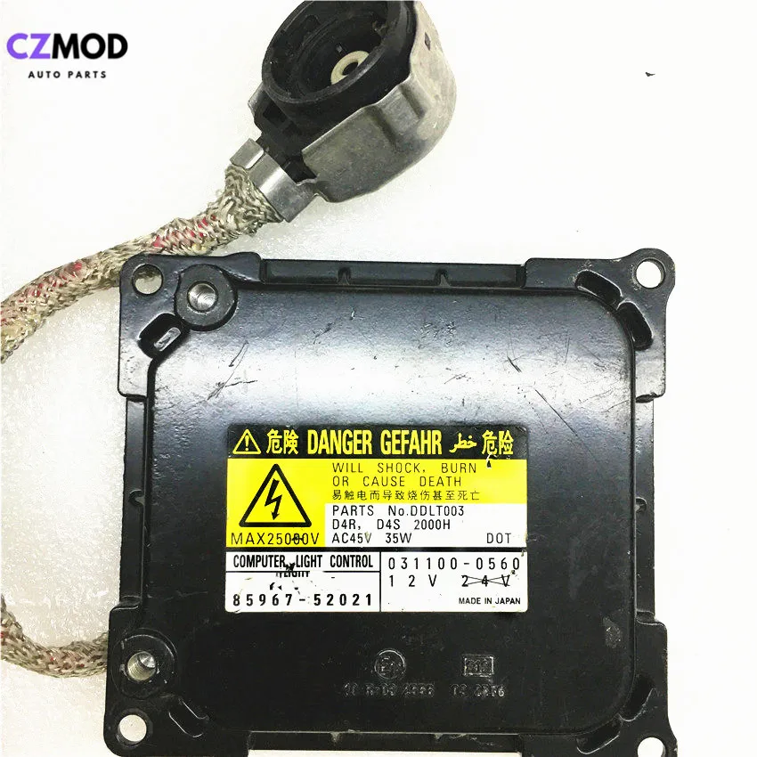 CZMOD 85967 52021 031100-0560 ксеноновые фары, балласт светильник для компьютера Управление 85967-52021 031100-0561 DDLT003(б/у