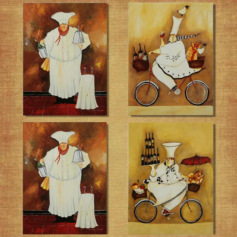 

Poster Home Decor Wall Art Canvas Painting Minimalist Chef Posters and Prints Modular Pictures Living Room Decoration Paintings