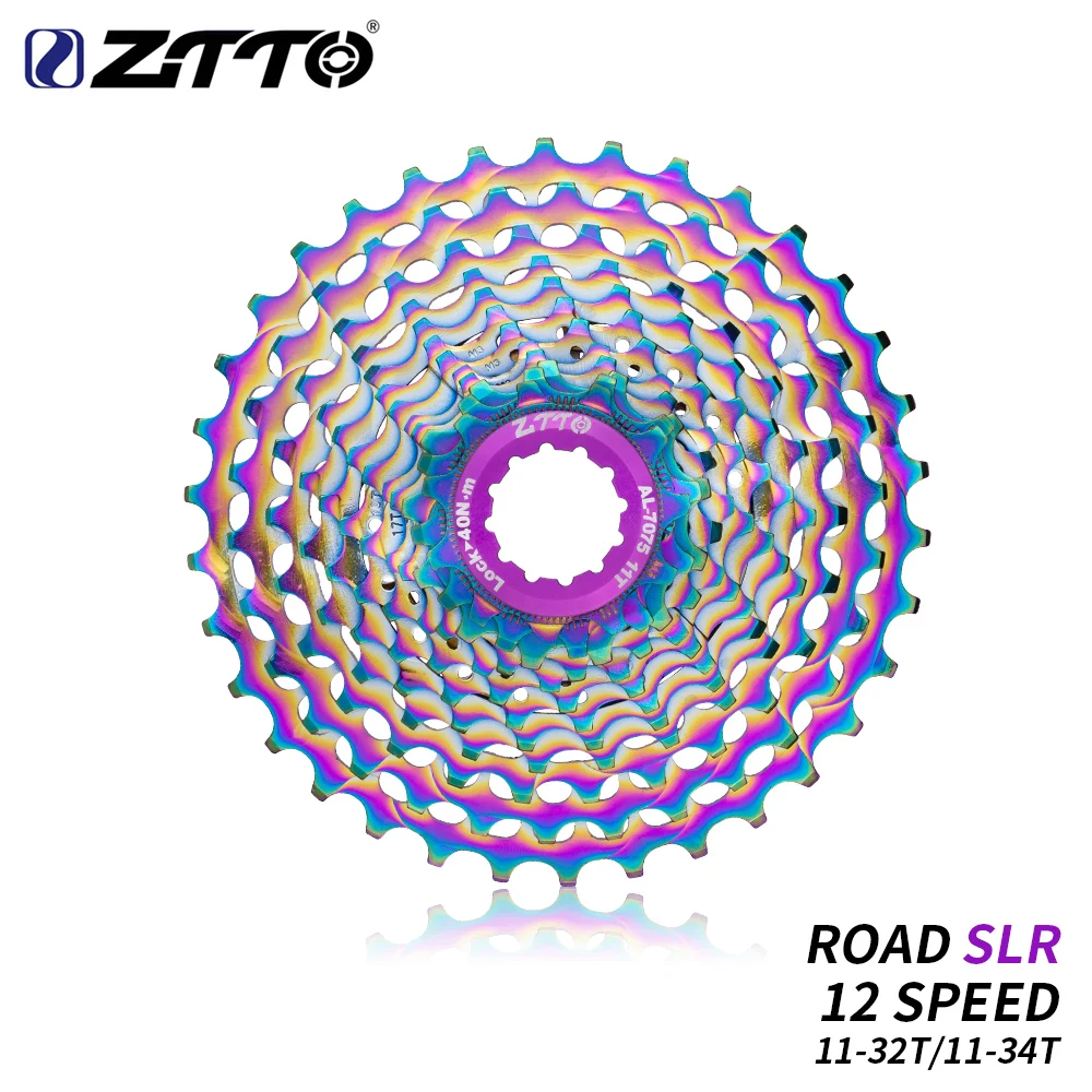 ZTTO 12 S SLR CNC Racefiets 12 Speed 11 32/34T Fiets Cassette Grind