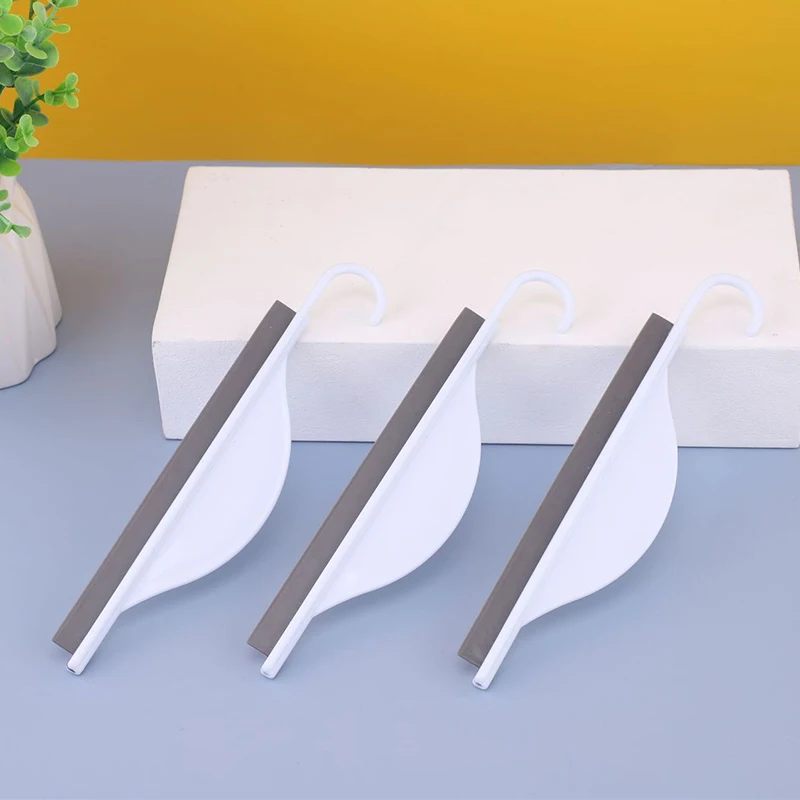 Mini Plastic Glass Mirror Scraper Holder Window Shower Cleaning Wiper Tool Bathroom Blade Squeegee Household Accessory | Дом и сад