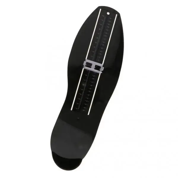Footful для взрослых, измеряющая обувь для ног, измерительный инструмент для мужчин и женщин, черный цвет