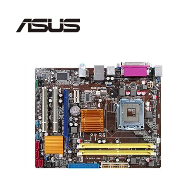 For Asus P5KPL-AM EPU Desktop Motherboard G31 Socket LGA 775 Q8200.
