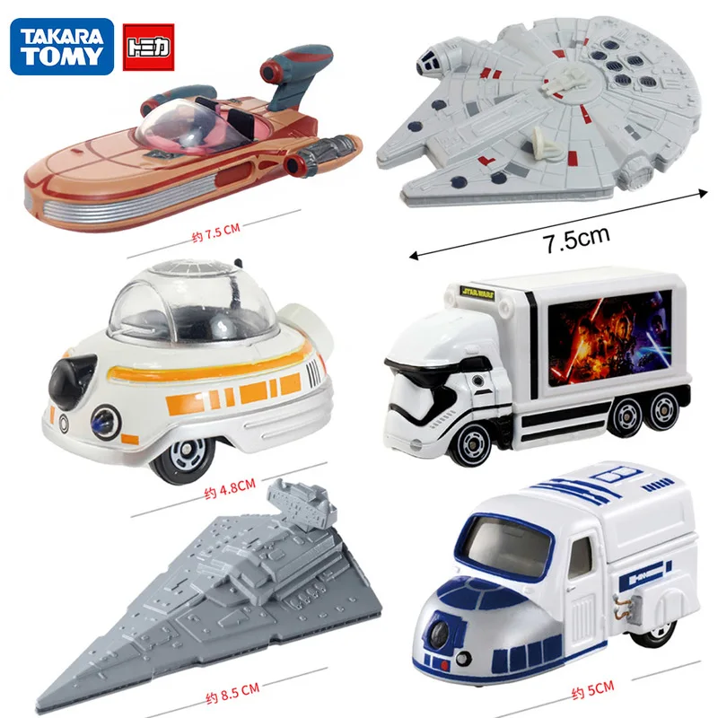 Takara Tomy сплав литье под давлением R2D2 фигурки модель автомобиля такатра