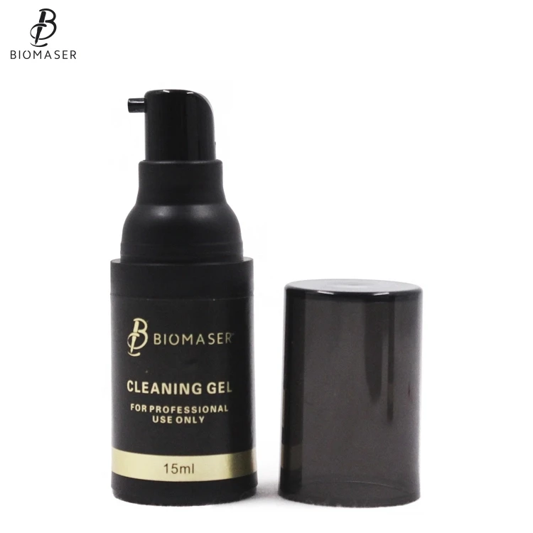 

New Arrival Biomaser Cleaning Gel Permanent Makeup for Eyebrow Eyeliner Lip Cleanser Permanent Cleaning Gel
