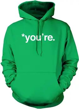 

TSDFC Men's Grammar Police,You're Hooded Sweatshirt unisex men women hoodie