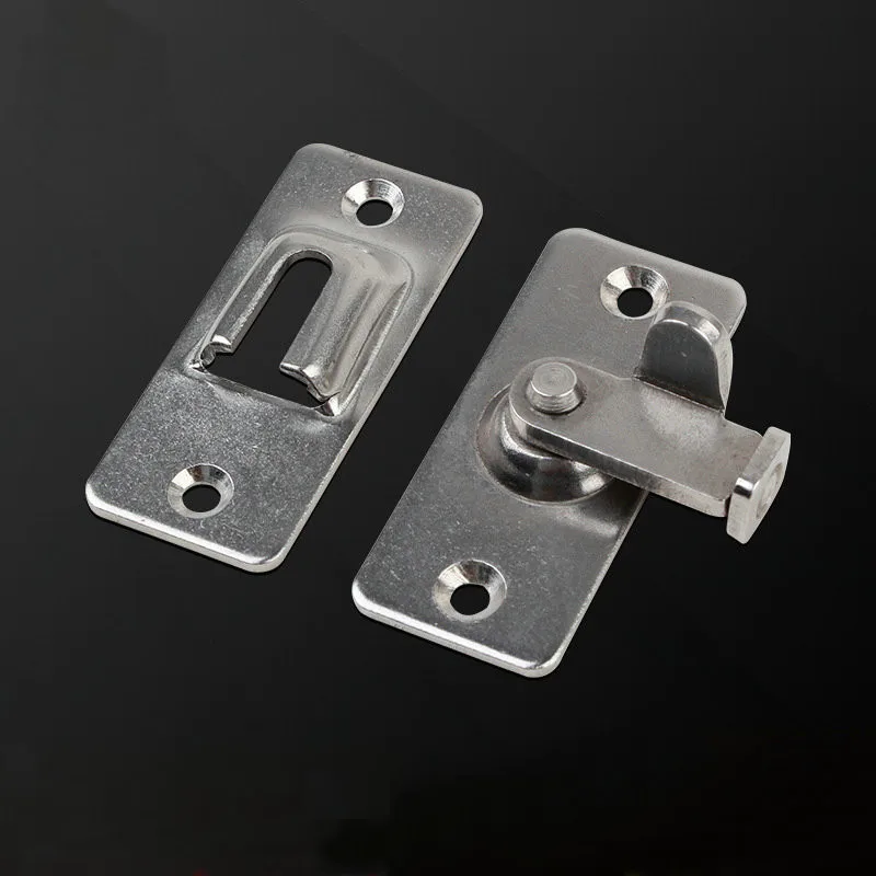90 градусов прямоугольный замок комнаты Дверной замок Пряжка подходит для ванной двери раздвижные двери сарая Пряжка изгиб