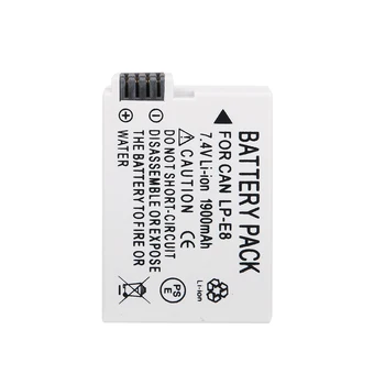 

OHD Original High Capacity Camera Battery LP-E8 LPE8 LP E8 For Canon 550D 600D 650D 700D X4 X5 X6i X7i T2i T3i T4i T5i