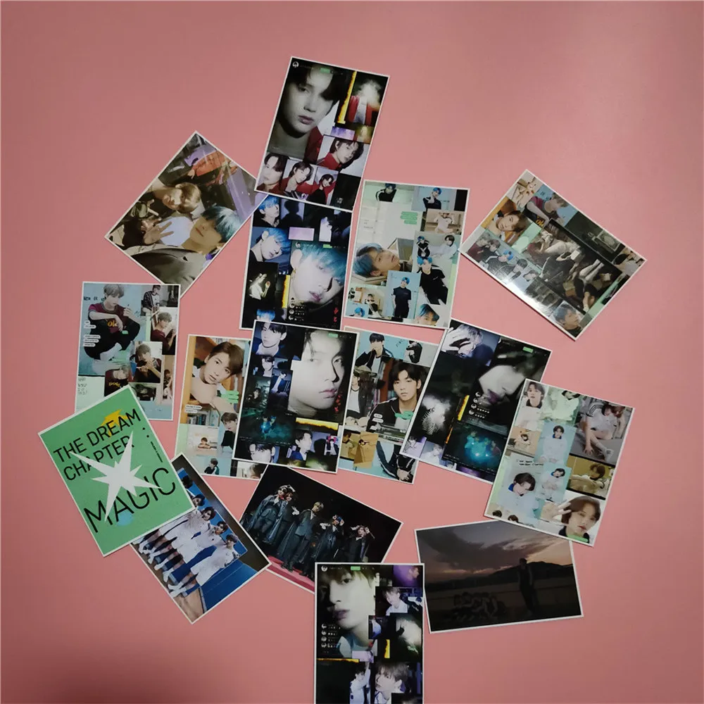 16 шт./компл. Kpop TXT Фотокарта альбом мечта глава магический плакат lomo карта K-POP TXT для любителей подарок Новые поступления