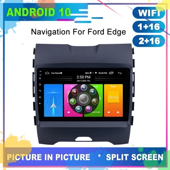 

OTOJETA Super Slim GPS Navigation Car Radio Android 10.0 IPS screen for Ford Edge Multimedia Player Full Touch Stereo Head Unit