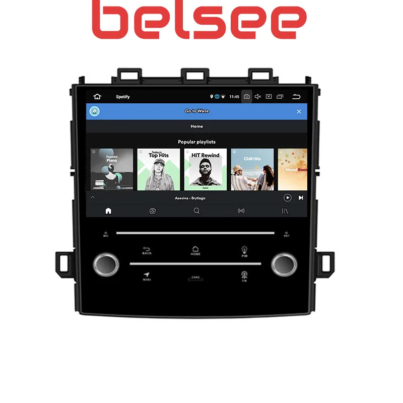 Belsee " сенсорный экран 4 ГБ Android 9,0 Авто головное устройство Автомобильный Радио мультимедийный плеер стерео для Subaru XV Impreza