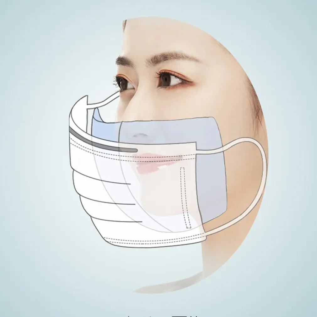 

100PCS Disposable Mask Replacement Pads Anti-virus Leak-proof Breathable Nursing Breast Pad Absorbent portable