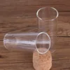 24 Pieces 120ml Test Tubes with Cork Stopper 47*120mm Spice Jars Glass Vials Storage Jar Glass Containers for Wedding Craft DIY 5