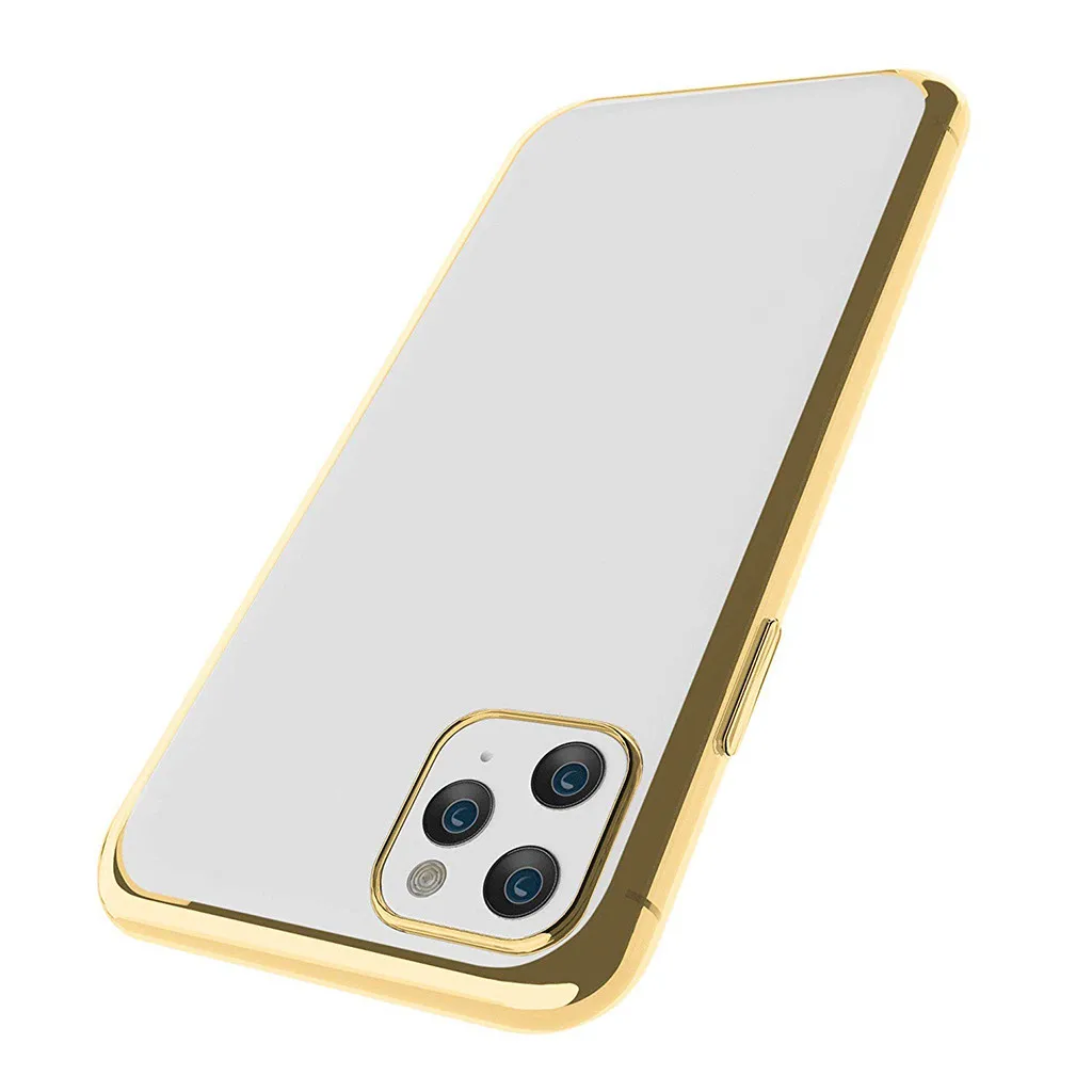 Binmer 5.8inch For IPhone 11 pro Popular exquisite mobile phone cases Fully Electroplated Tpu Phone Protection Shock Absorber |