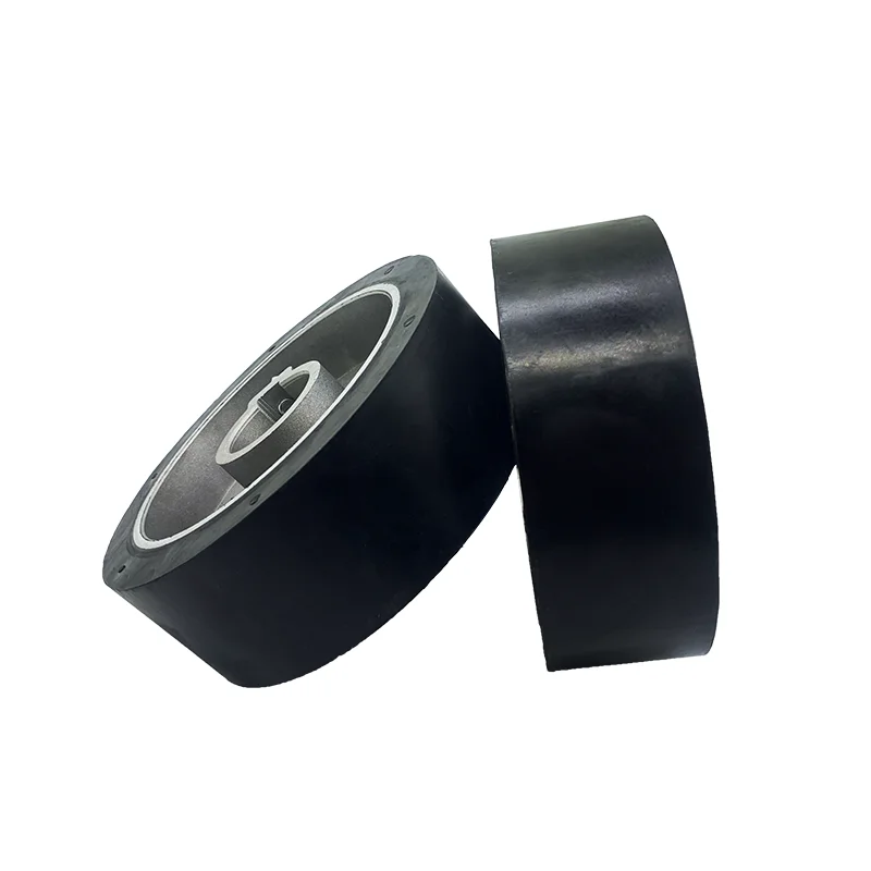 1PC 140x35x50mm 목공용 4면 대패 기계용 우수한 재질의 운반 고무 휠 공급 롤러