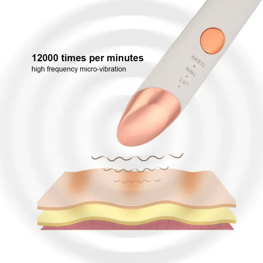 Очки для сна с электрическим нагревом, массажер для губ, ионный высокочастотный микро Вибрационный инструмент для удаления морщин, инструменты для красоты