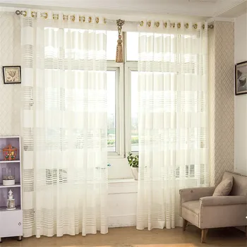 

White Curtains for Bedroom Environmental Bedroom Balcony Sheer Living Room Study Room Window Customize Curtains